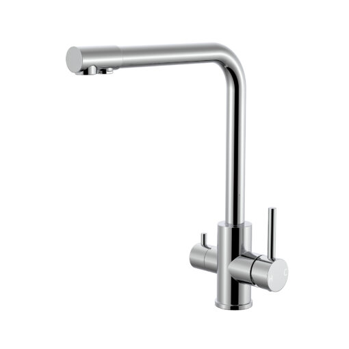 Chrome 3 Way Mixer Taps