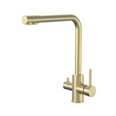 Gold 3 Way Mixer Taps