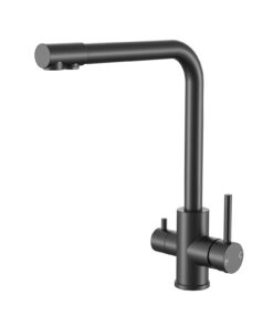 Matte Black 3 Way Mixer Taps