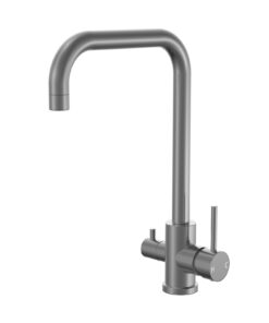 Gunmetal Grey 3 Way Kitchen Mixer Tap