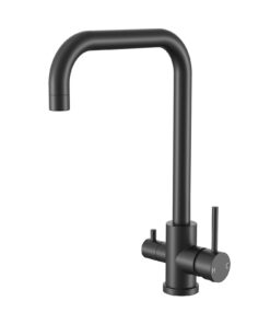 Matte Black 3 Way Kitchen Mixer Tap