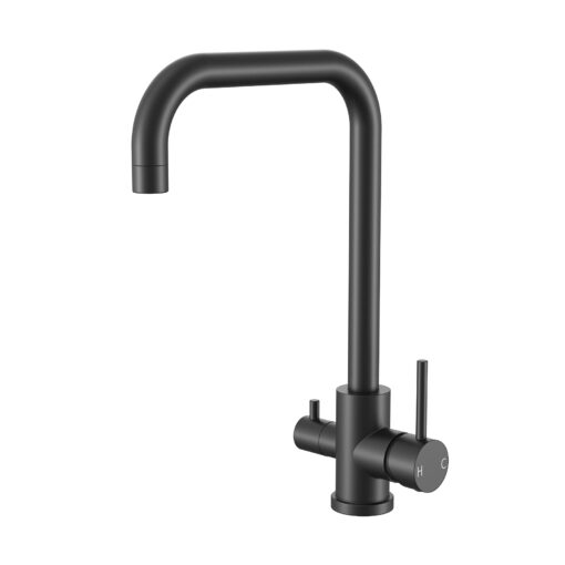 Matte Black 3 Way Kitchen Mixer Tap