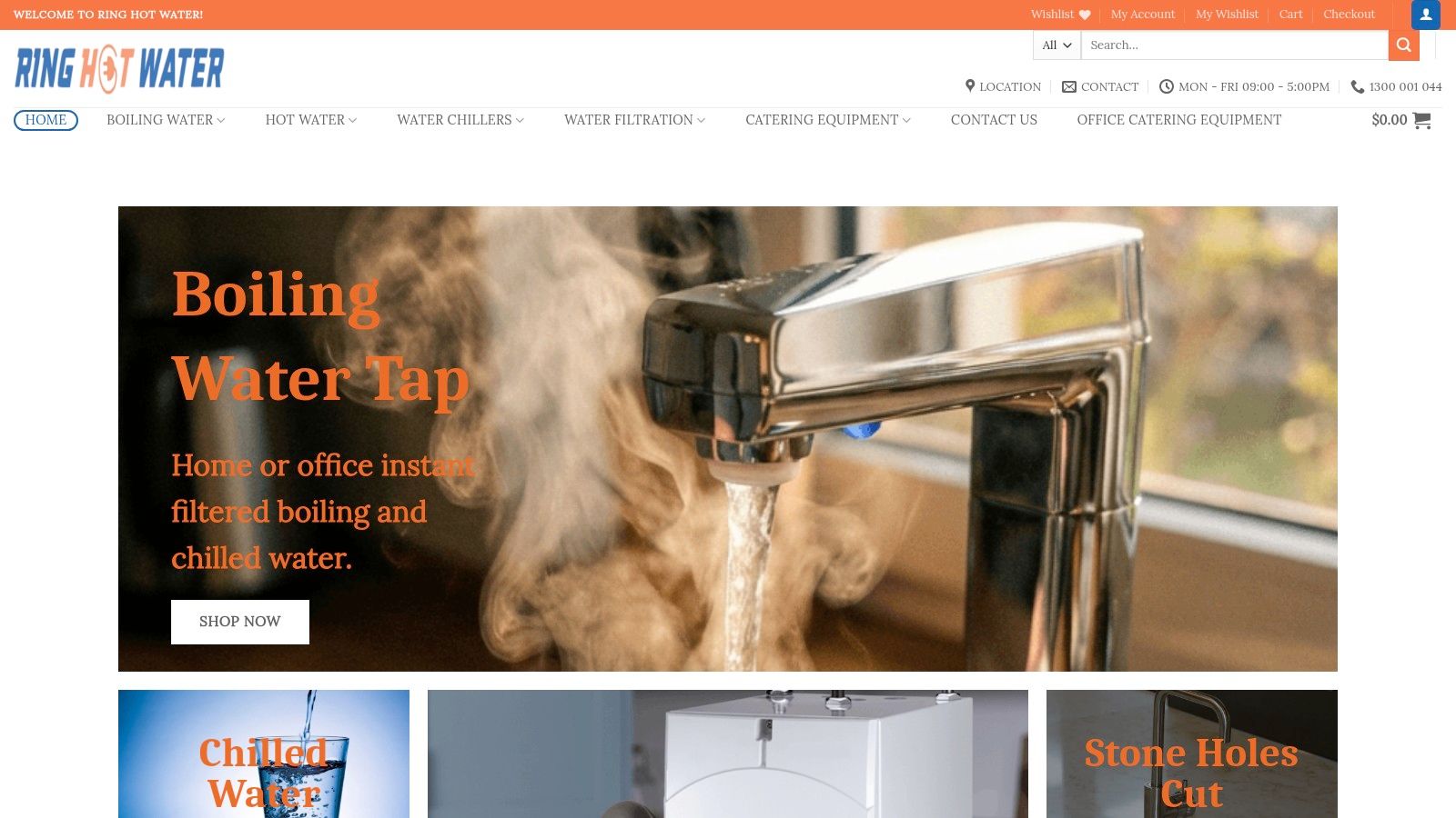 Screenshot from https://ringhotwater.com.au
